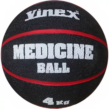 Palla medica Smj VMB-L004R nero-rossa 4kg