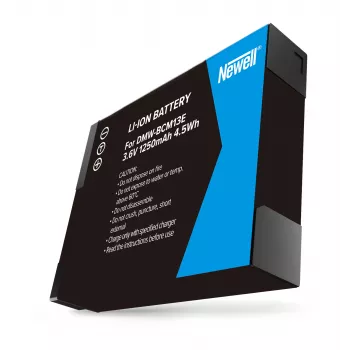 Newell batteria ricaricabile sostitutiva per Panasonic DMW-BCM13E (Li-ion, 3,6V, 1250mAh, 4,5Wh)