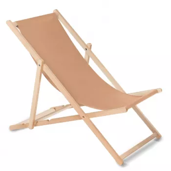 Classica sdraio in faggio GreenBlue GB183M melange marrone