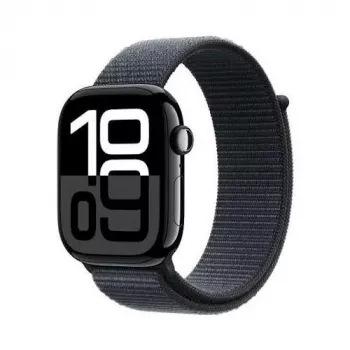 Apple Watch 10 LTE 46mm alluminio cinturino Sport Loop mezzanotte
