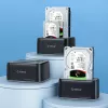 ORICO 6819C3 docking station USB 3.0 SATA dual-bay per HDD/SSD da 2,5/3,5 pollici - nero