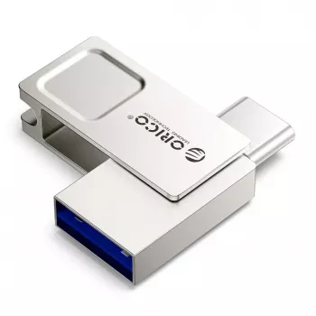 ORICO U301 256GB chiavetta USB dual USB-A USB-C 3.2 Gen 1 argento