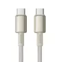 Baseus Cavo USB-C a USB-C Tungsten Gold 100W 1m oro