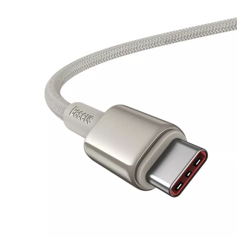 Baseus Cavo USB-C a USB-C Tungsten Gold 100W 1m oro