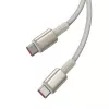 Baseus Cavo USB-C a USB-C Tungsten Gold 100W 1m oro