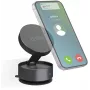 SBS TESUPSUCTIONMAG supporto da tavolo magnetico a ventosa per smartphone, nero