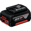 Bosch Professional batteria ricaricabile agli ioni di litio 18V 5,0 Ah, slide-in (nero/rosso)
