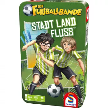 SCHMIDT SPIELE DIE FUSSBALLBANDE: Città, Paese, Fiume – blocco di giochi di parole sul calcio