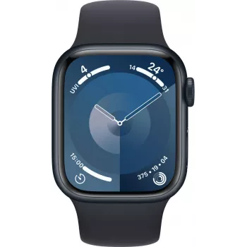 Apple Watch 9 GPS + Cellular 41mm, mezzanotte, Sport Band M/L (MRHT3ET/A)