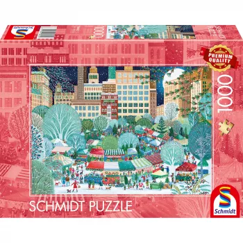 Schmidt Spiele Winterzauber puzzle 1000 pezzi