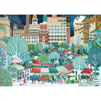 Schmidt Spiele Winterzauber puzzle 1000 pezzi