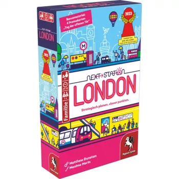 Gioco da tavolo PEGASUS Next Station London - Flip & Write, 1-4 giocatori, da 8 anni