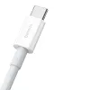 Cavo Baseus Superior Series da USB-A a USB-C, ricarica rapida 66W, 2m, bianco