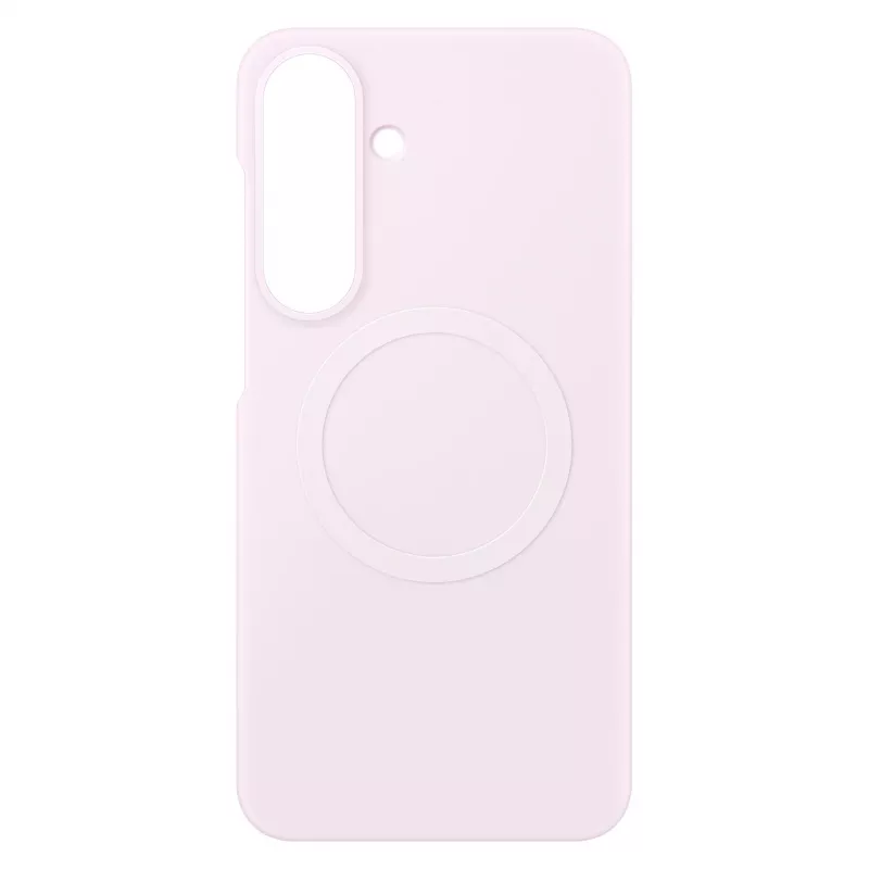 Custodia magnetica in silicone Samsung per Galaxy S26 FE rosa