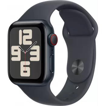 Apple Watch SE 2 GPS + Cellular 40mm, mezzanotte, Sport Band M/L (MRGA3ET/A)