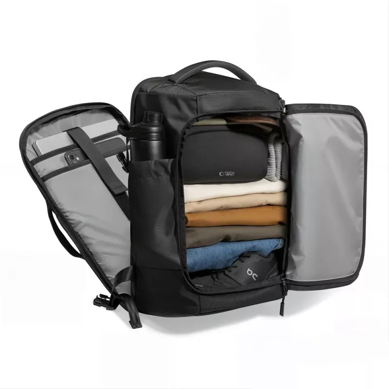 TECH-PROTECT DEFENDER S70 zaino cabin da viaggio per laptop Ryanair e Wizzair 24L 40x30x20 nero