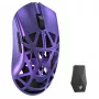 WLMOUSE Beast X Max Solid Sides mouse da gaming, switch ottici Omron - viola