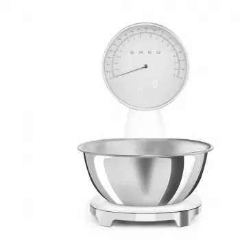Smeg KSF01WHWW 50's Style bilancia da cucina, 1,8 L, bianco