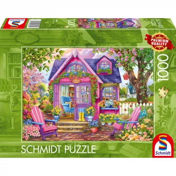 Schmidt Spiele 58061 Una casetta da innamorarsi puzzle 1000 pezzi