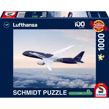 SCHMIDT SPIELE 100 anni Lufthansa puzzle 1000 pezzi