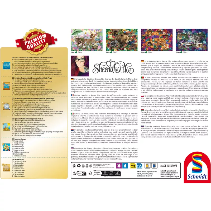 Schmidt Spiele Sheena Pike: Summer Dream puzzle 1000 pezzi