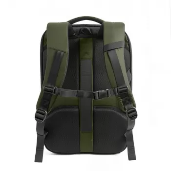 TECH-PROTECT DEFENDER S70 zaino cabin da viaggio per laptop Ryanair e Wizz Air 24L 40x30x20 verde militare