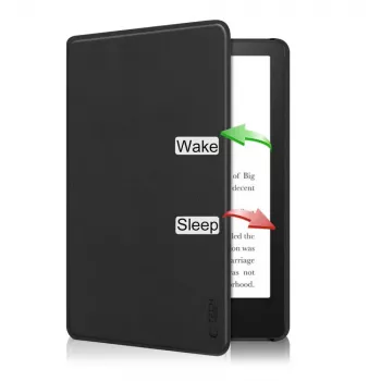Tech-Protect SmartCase custodia folio per Kindle Paperwhite 11ª generazione / Signature Edition - nero