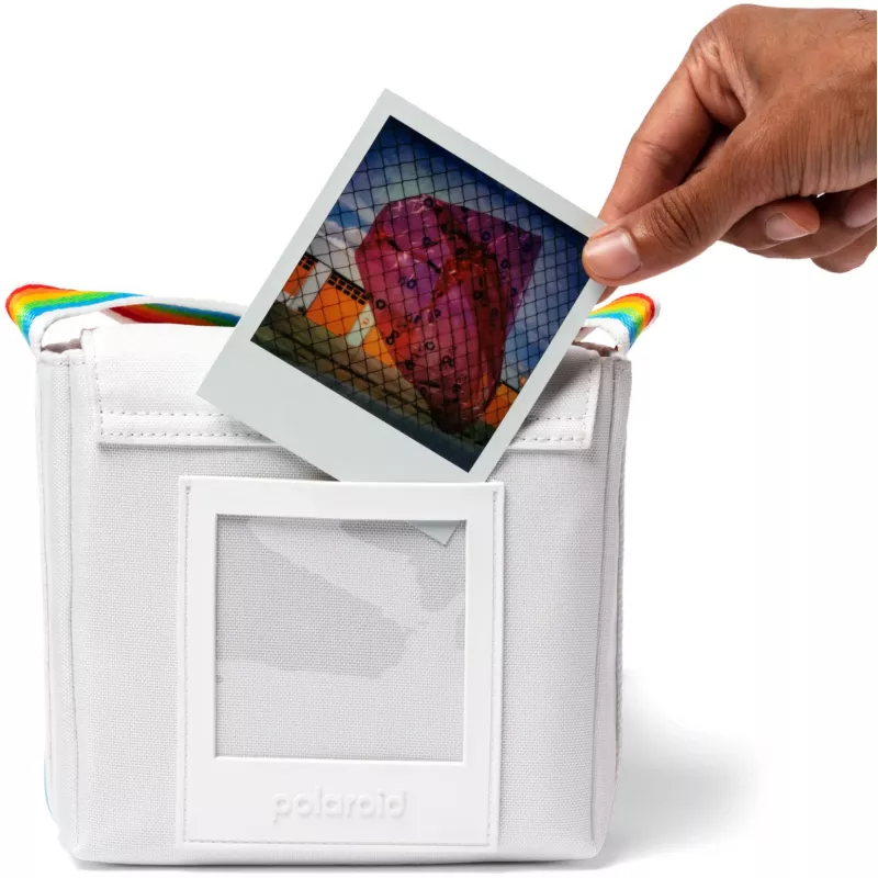 Polaroid Now borsa per fotocamera, bianco (6299)