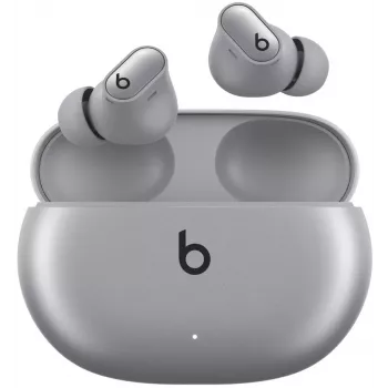 Beats Studio Buds + auricolari true wireless con cancellazione del rumore, Cosmic Silver (MT2P3ZM/A)