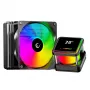 Rampage INFINITE V120 dissipatore CPU a liquido ARGB 120mm con display della temperatura, nero