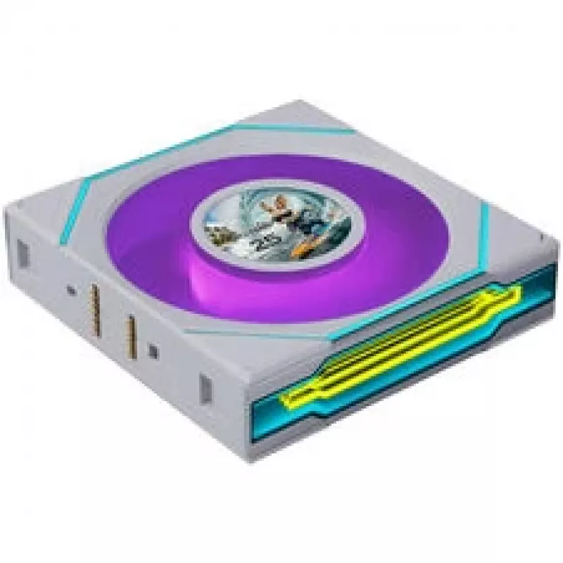Lian Li UNI FAN SL-INF 120 FLEX Wireless ARGB Reverse Blade ventola da 120 mm, confezione da 3, bianco