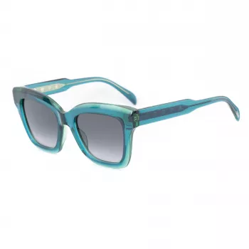 TOUS occhiali da sole donna STOC81V5309BZ - montatura in acetato havana con lenti marroni, 53 mm