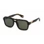 POLICE SPLN65-550722 occhiali da sole uomo - montatura nera, lenti grigie, 55 mm