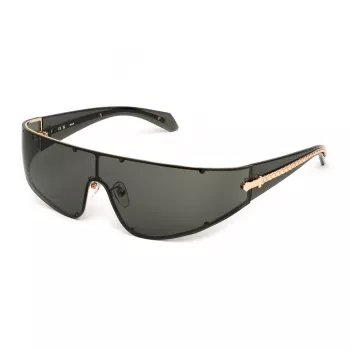 JUST CAVALLI SJC113-990300 Occhiali da sole unisex - Montatura Havana marrone, lenti marroni, 99/00/125 mm