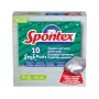 Spontex Pagliette in lana d'acciaio con 30% di sapone, confezione da 10