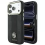 Guess 4G Stripe Round and Classic Logos custodia MagSafe per Apple iPhone 18 Pro / 17 Pro - nero