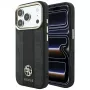 Guess 4G Stripe Round and Classic Logos custodia MagSafe per iPhone 18 Pro Max / 17 Pro Max - nero