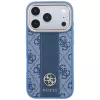 Custodia MagSafe Guess 4G Stripe Round and Classic Logos per Apple iPhone 18 Pro / 17 Pro - Blu