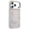 Custodia MagSafe Guess 4G Stripe Round & Classic Logos per iPhone 18 Pro / 17 Pro - rosa