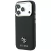 Custodia MagSafe Guess Saffiano Small 4G & Classic Logo per Apple iPhone 17 Pro Max / 18 Pro Max - nero