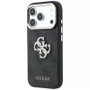 Custodia Guess 4G & Big Strass Logo per iPhone 17 Pro Max / 18 Pro Max - nero