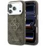 Custodia Guess 4G & Big Resin Logo per iPhone 17 Pro Max / 18 Pro Max - marrone