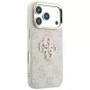 Custodia Guess 4G & Big Resin Logo per iPhone 17 Pro Max / 18 Pro Max - rosa