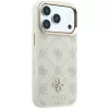 Custodia MagSafe Guess Peony 4G Small Logo per Apple iPhone 17 Pro Max / 16 Pro Max - beige
