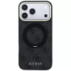 Guess Ring Stand 360 4G Classic Logo custodia MagSafe per iPhone 18 Pro / 17 Pro, nero