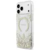 Guess Resin Bottom Glitter custodia MagSafe per iPhone 18 Pro Max / 17 Pro Max, oro