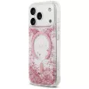 Guess Resin Bottom Glitter custodia MagSafe per Apple iPhone 18 Pro / 17 Pro, rosa
