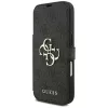 Guess Book 4G Metal Logo custodia per iPhone 18 Pro / 17 Pro - nero