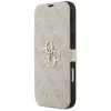 GUESS Book 4G Metal Logo custodia a libro per iPhone 18 Pro Max / 17 Pro Max - rosa