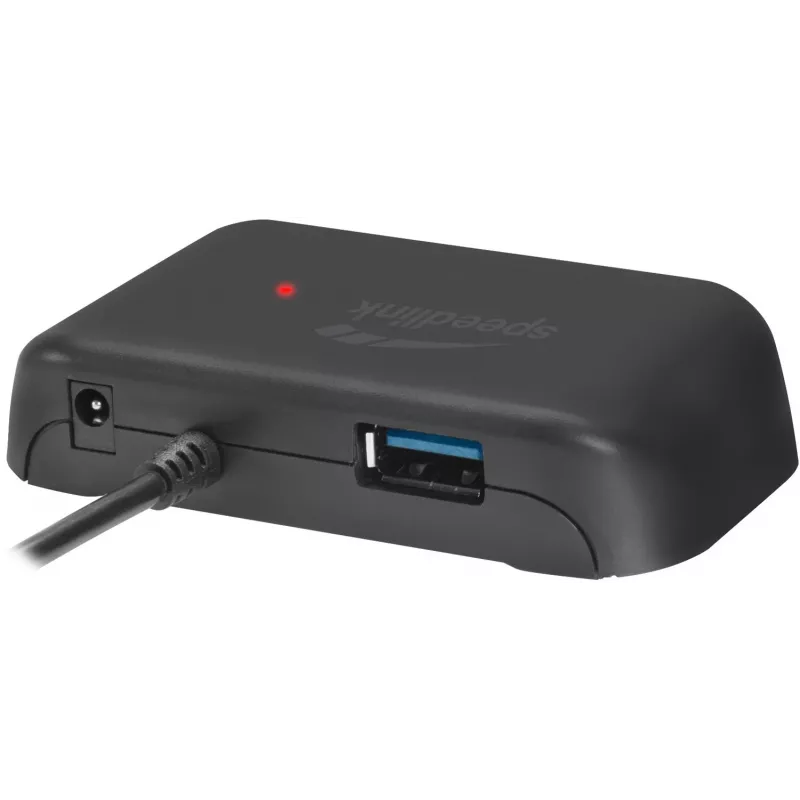 Speedlink Snappy Evo hub da USB-C a USB 3.0 a 4 porte (SL-140202-BK)